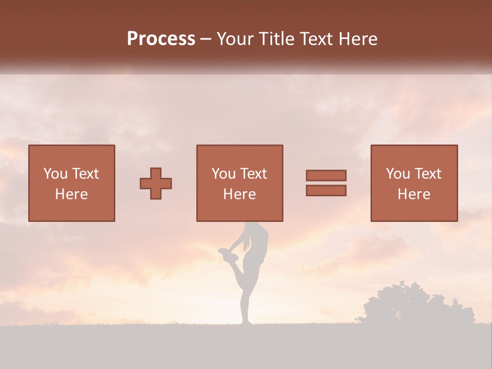 A Person Jumping In The Air With A Skateboard PowerPoint Template