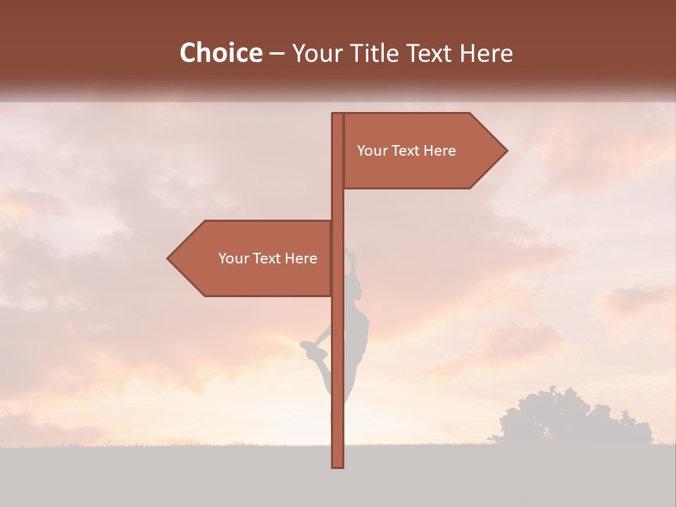 A Person Jumping In The Air With A Skateboard PowerPoint Template