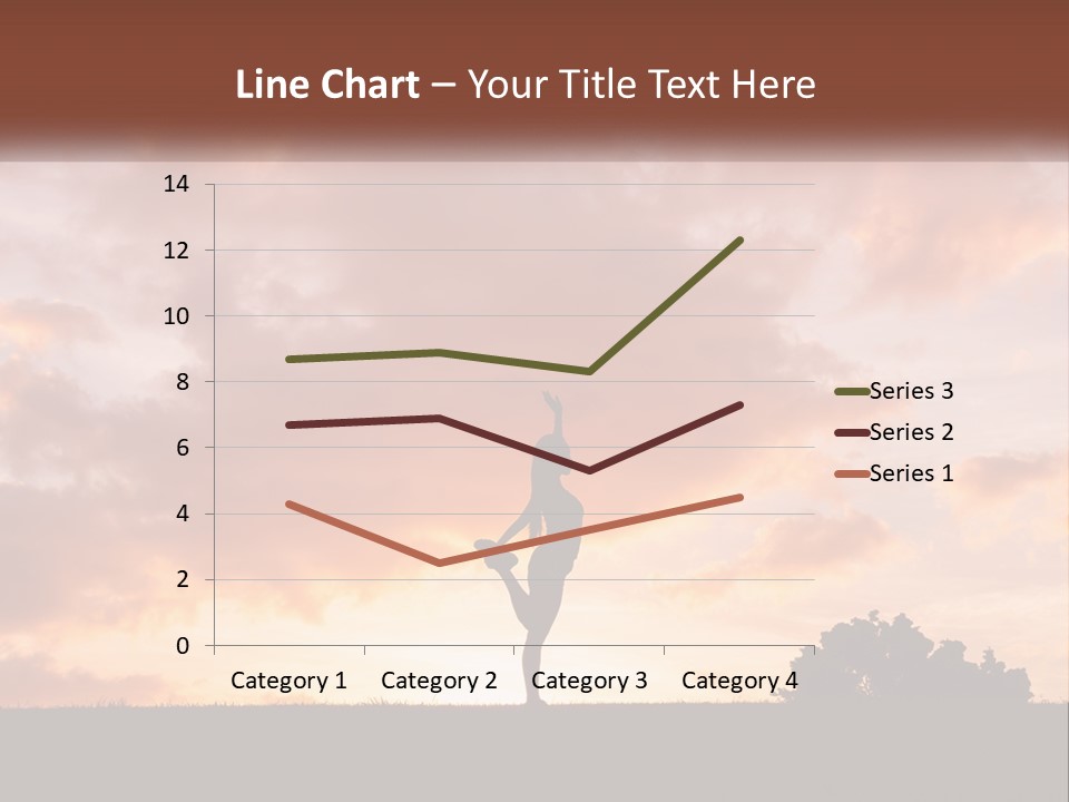 A Person Jumping In The Air With A Skateboard PowerPoint Template