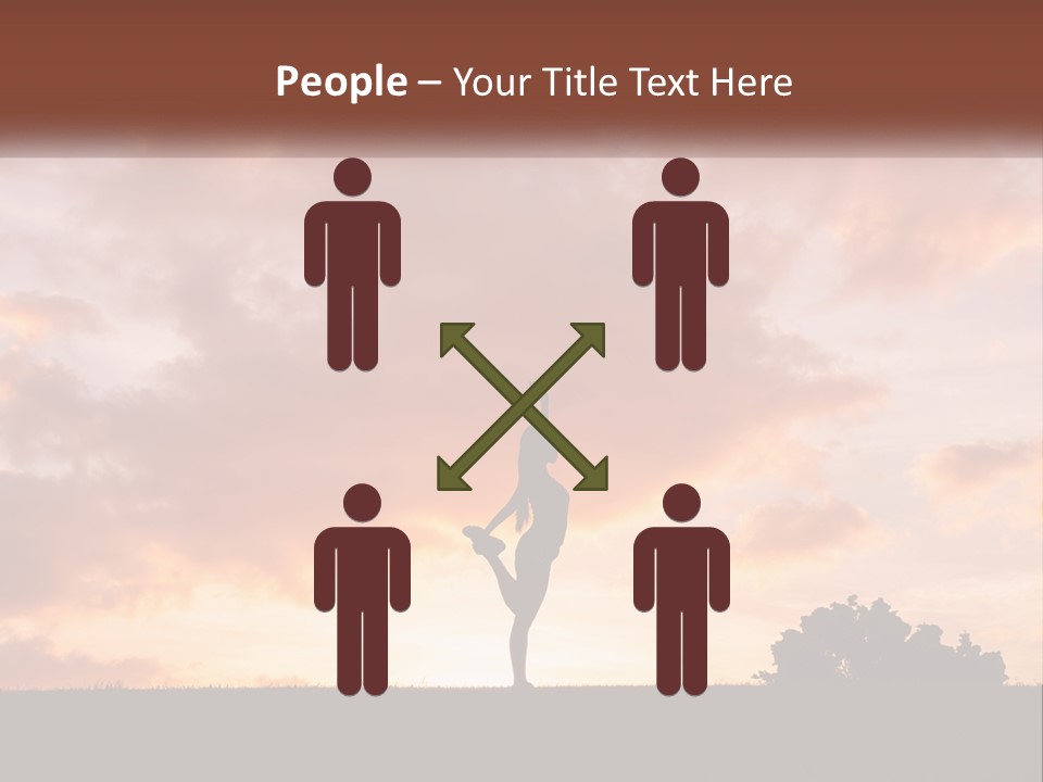 A Person Jumping In The Air With A Skateboard PowerPoint Template