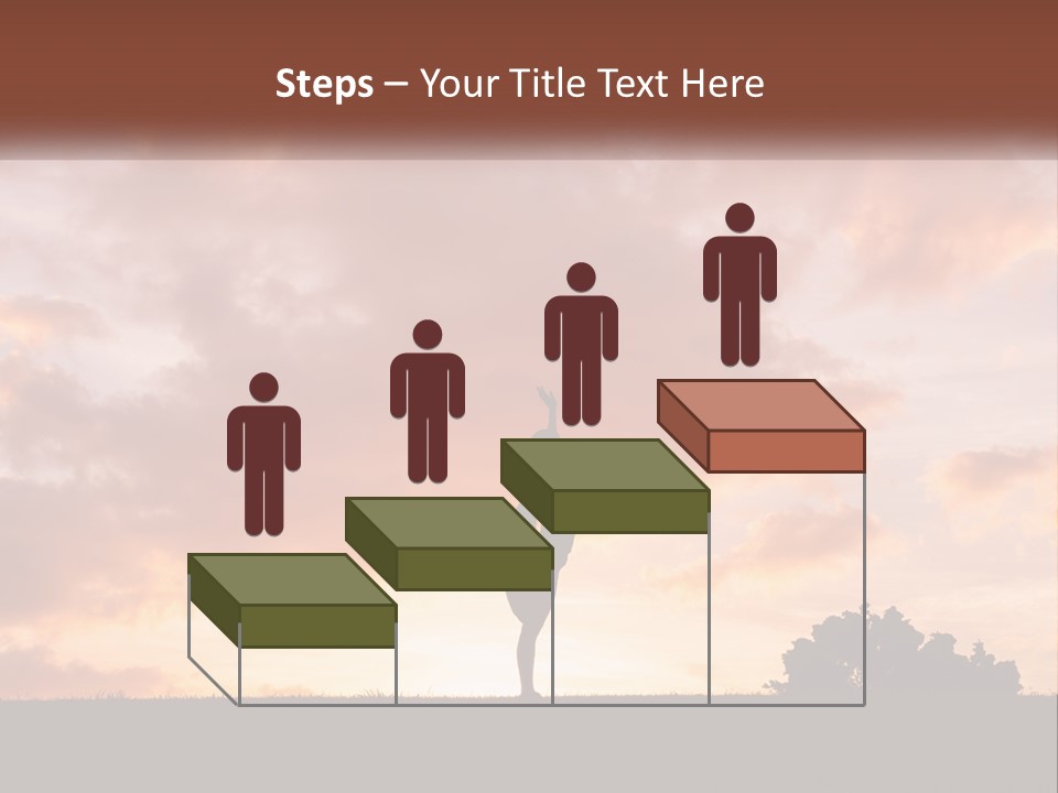 A Person Jumping In The Air With A Skateboard PowerPoint Template