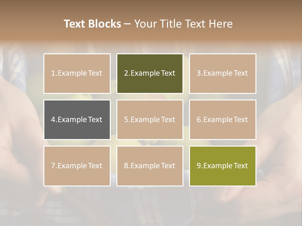 A Person Holding A Bowl Of Pears In Their Hands PowerPoint Template