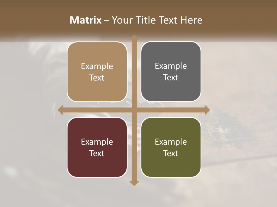 A Bunch Of Keys Sitting On Top Of A Wooden Table PowerPoint Template
