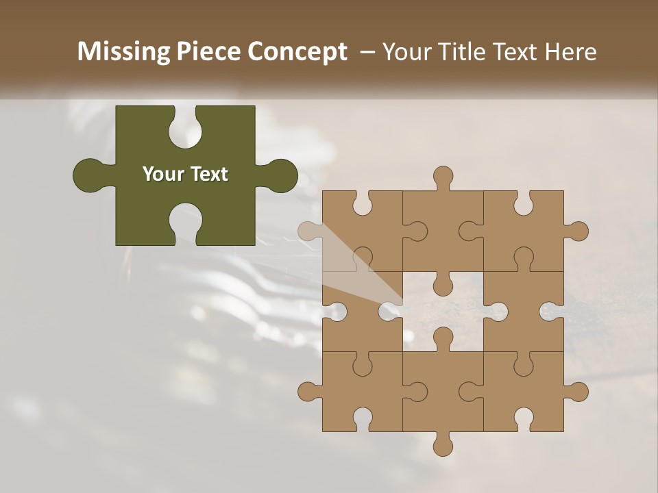 A Bunch Of Keys Sitting On Top Of A Wooden Table PowerPoint Template