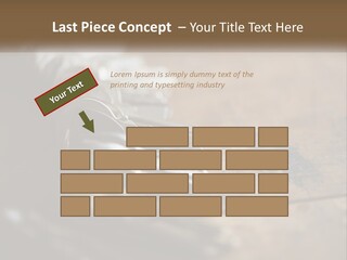 A Bunch Of Keys Sitting On Top Of A Wooden Table PowerPoint Template