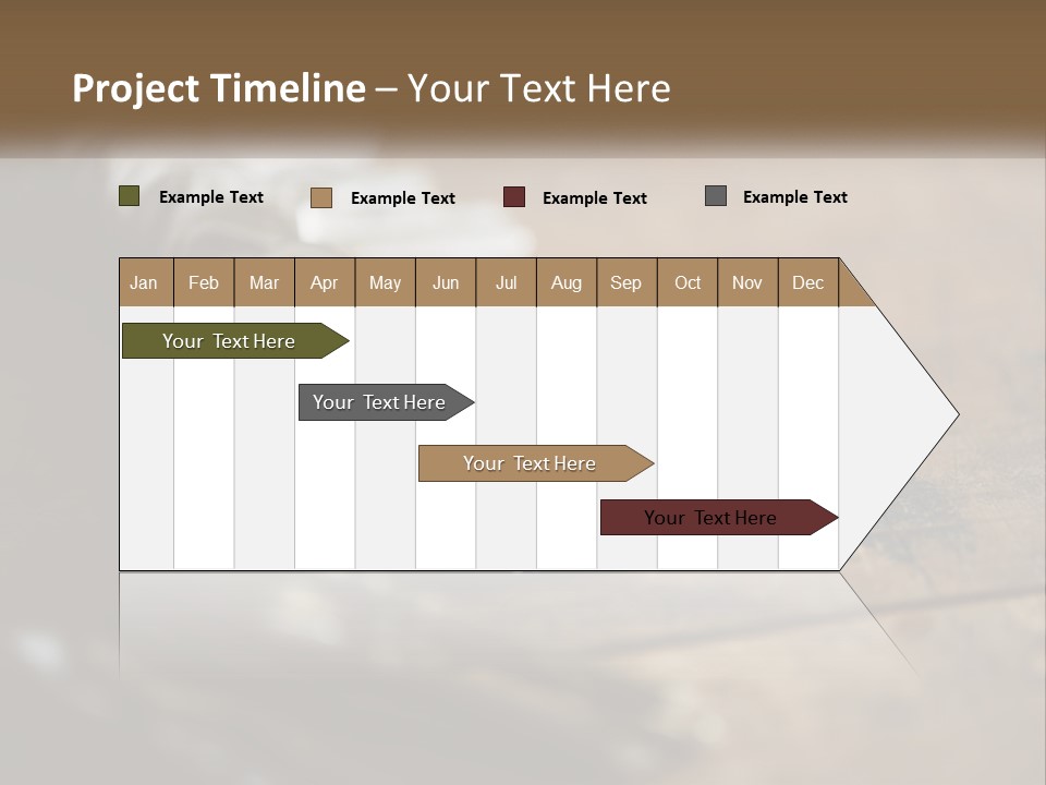 A Bunch Of Keys Sitting On Top Of A Wooden Table PowerPoint Template