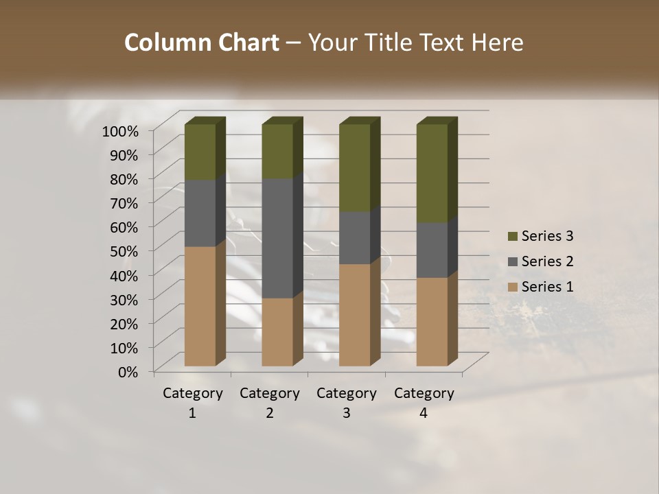 A Bunch Of Keys Sitting On Top Of A Wooden Table PowerPoint Template