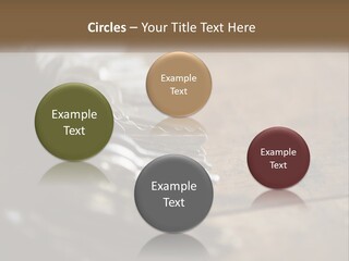 A Bunch Of Keys Sitting On Top Of A Wooden Table PowerPoint Template