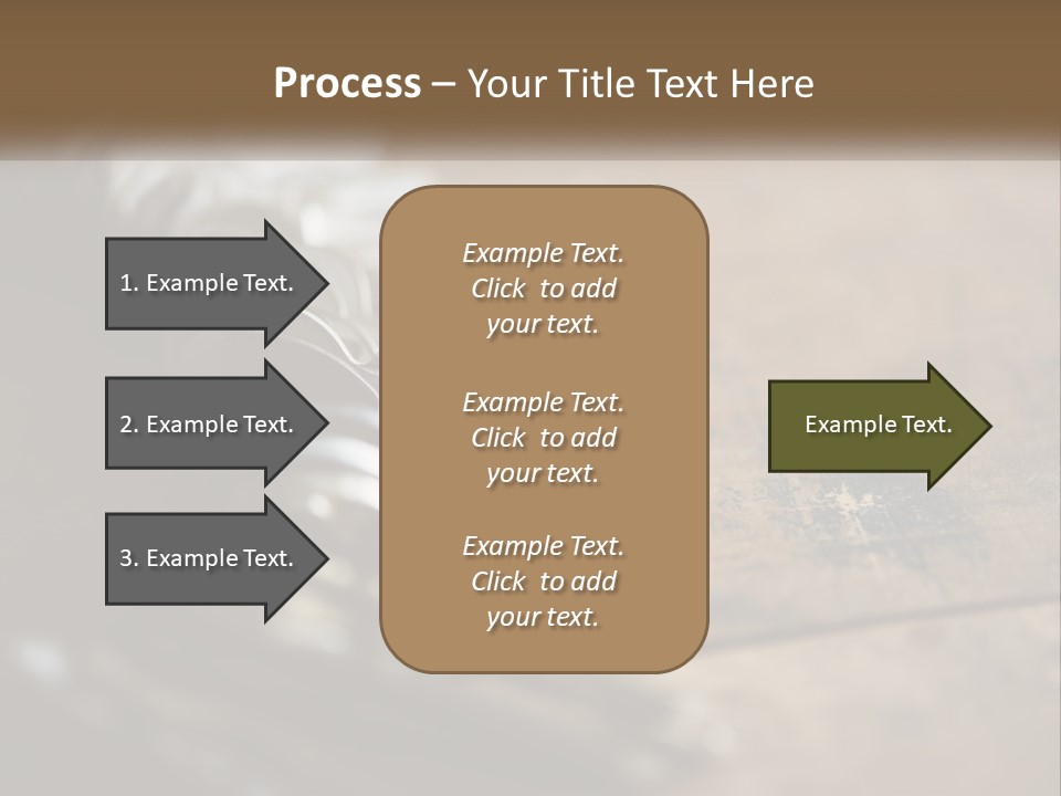 A Bunch Of Keys Sitting On Top Of A Wooden Table PowerPoint Template