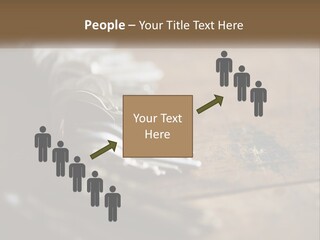 A Bunch Of Keys Sitting On Top Of A Wooden Table PowerPoint Template