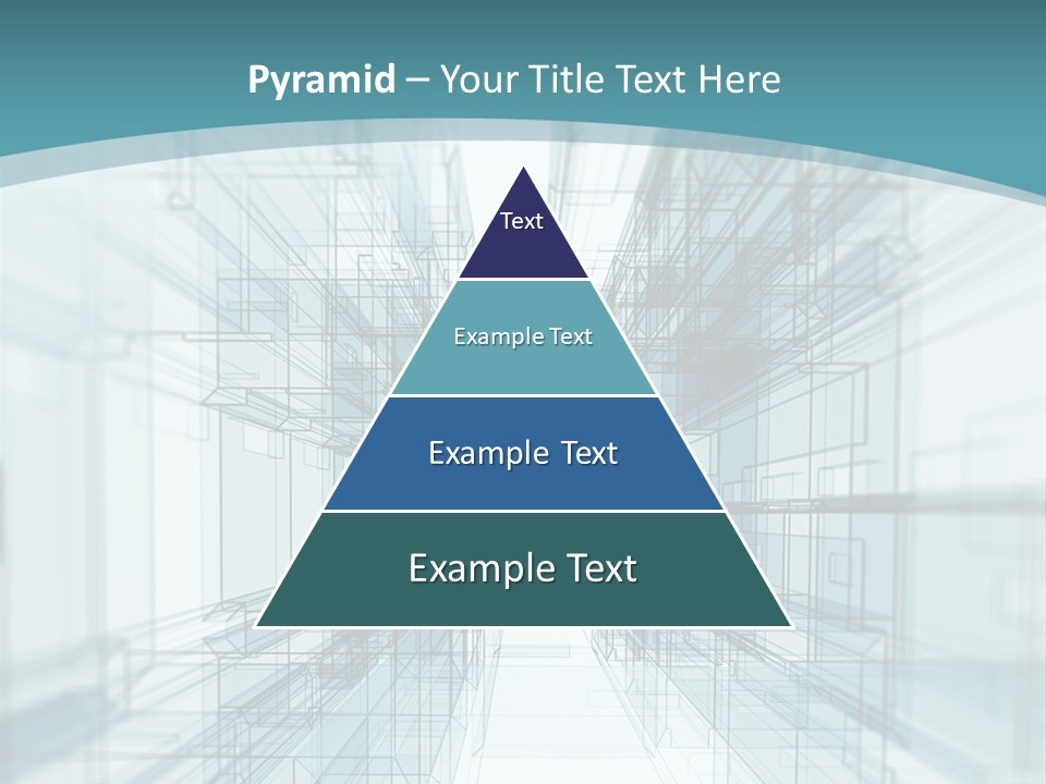 A Blue And White Abstract Powerpoint Presentation PowerPoint Template
