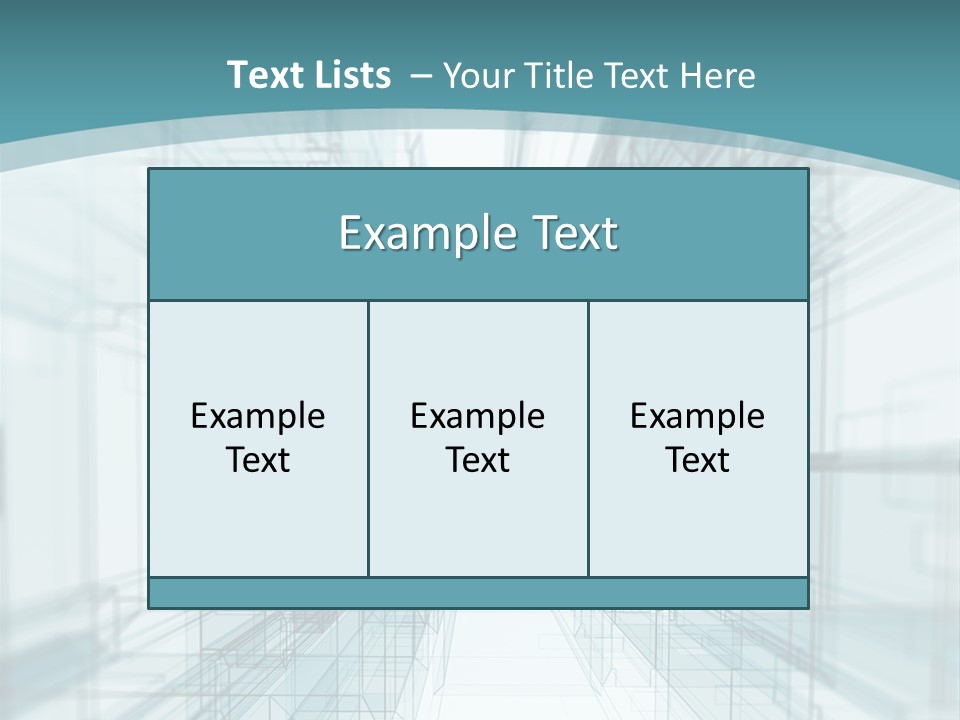 A Blue And White Abstract Powerpoint Presentation PowerPoint Template