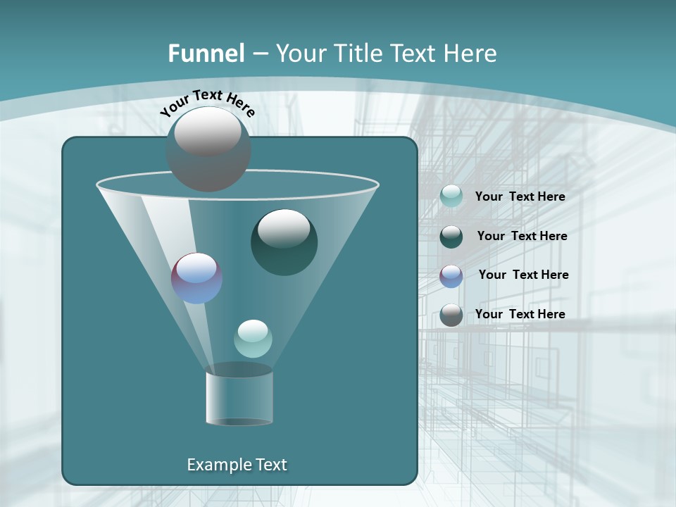 A Blue And White Abstract Powerpoint Presentation PowerPoint Template