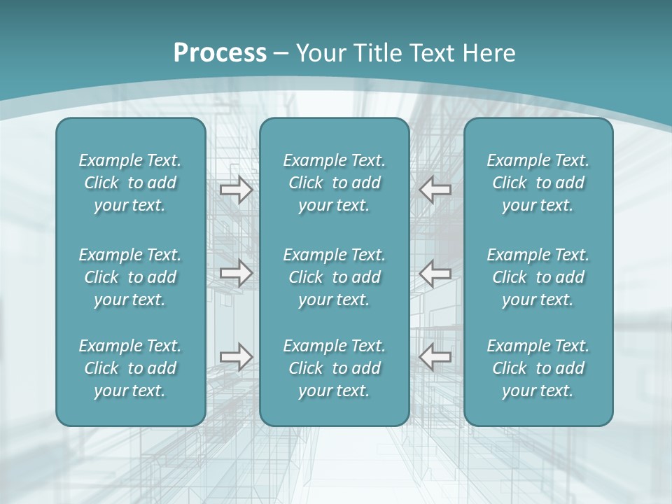 A Blue And White Abstract Powerpoint Presentation PowerPoint Template