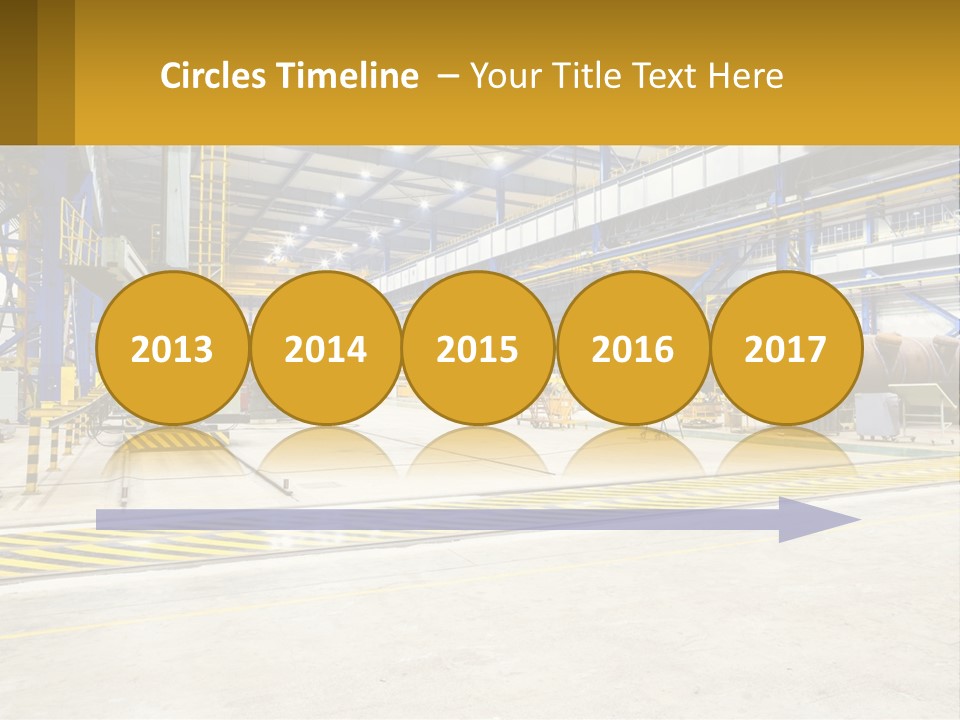 A Large Industrial Power Plant With Lots Of Machinery PowerPoint Template