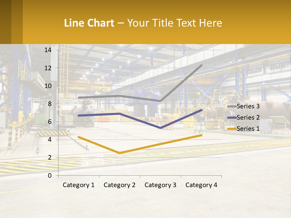 A Large Industrial Power Plant With Lots Of Machinery PowerPoint Template