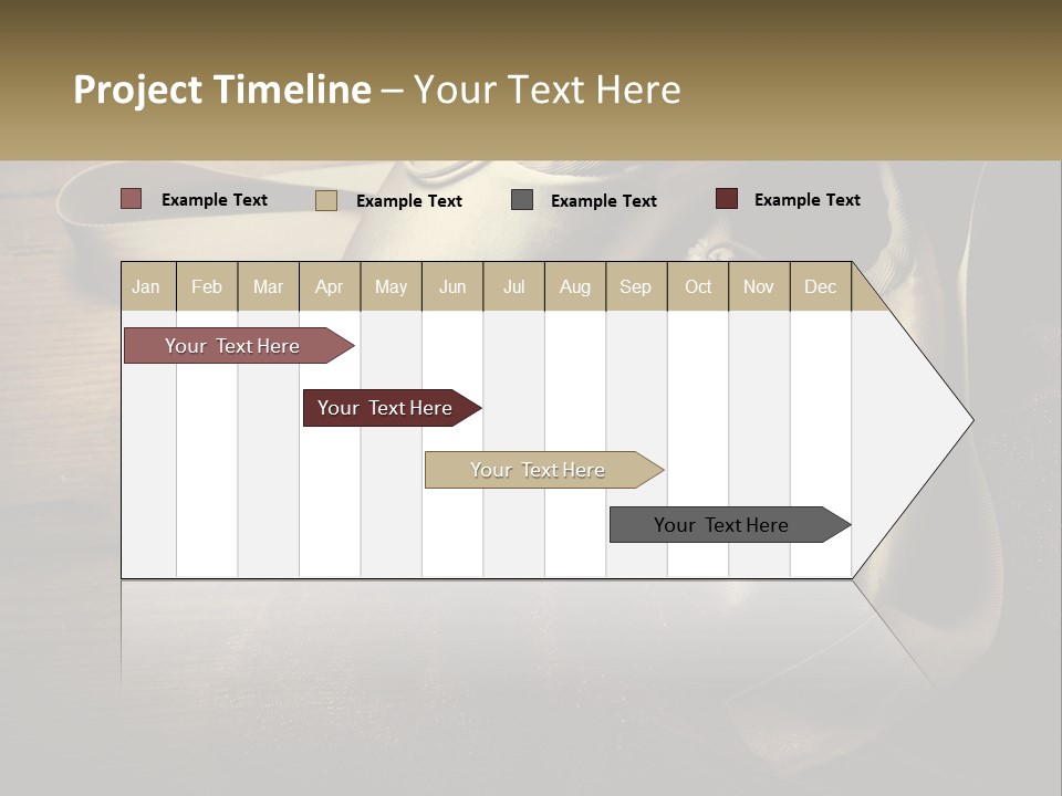 A Pair Of Ballet Shoes Sitting On Top Of A Wooden Floor PowerPoint Template