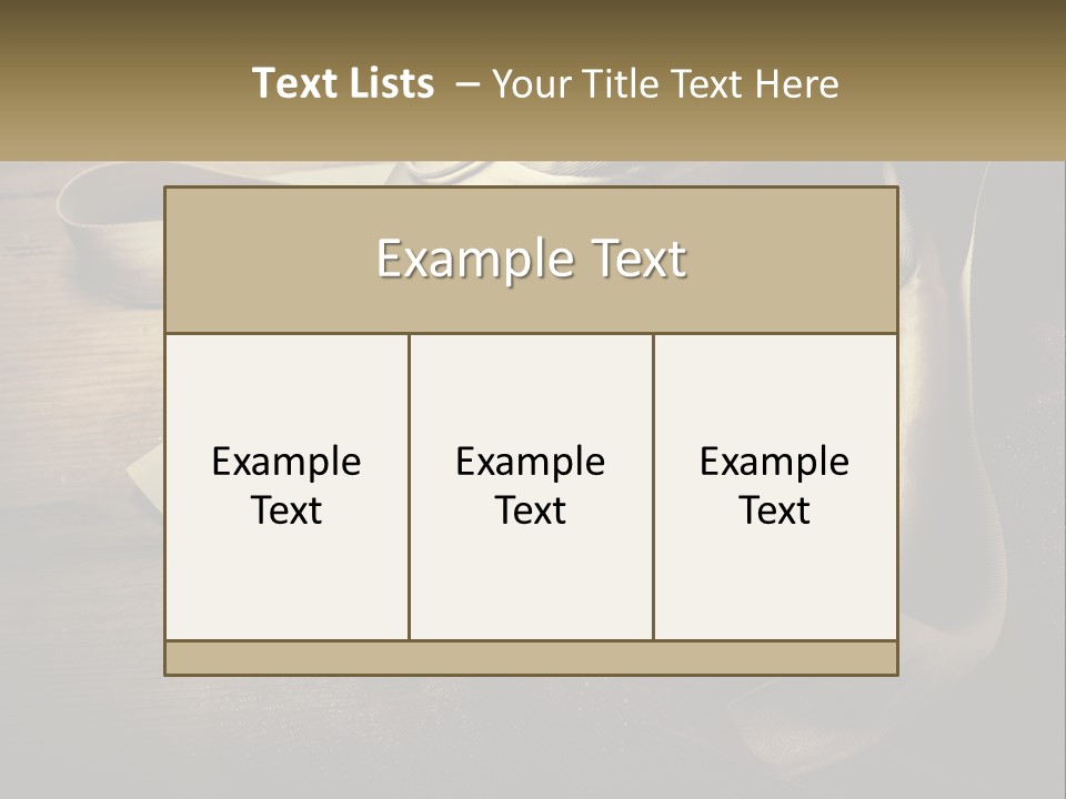 A Pair Of Ballet Shoes Sitting On Top Of A Wooden Floor PowerPoint Template