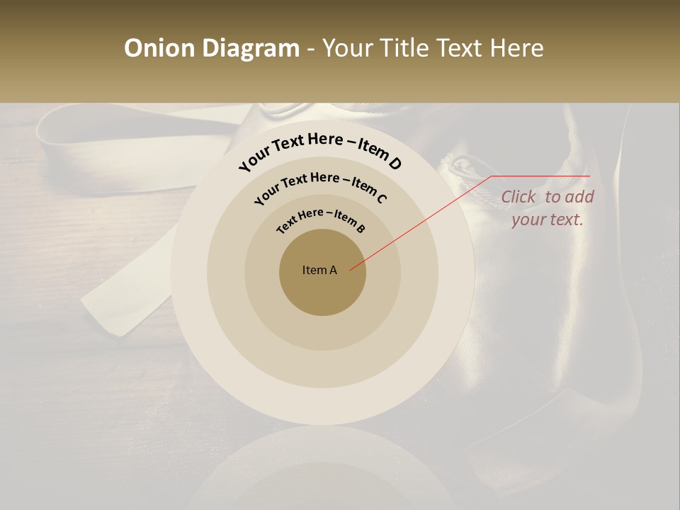 A Pair Of Ballet Shoes Sitting On Top Of A Wooden Floor PowerPoint Template