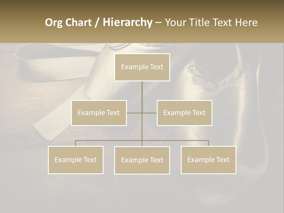 A Pair Of Ballet Shoes Sitting On Top Of A Wooden Floor PowerPoint Template