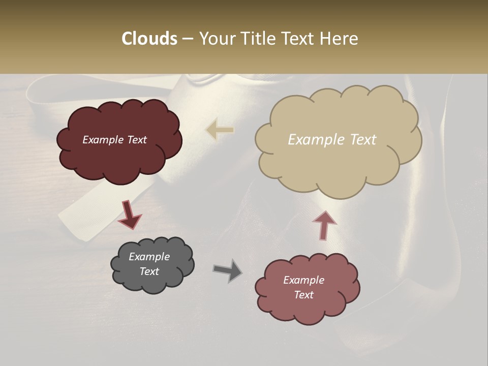 A Pair Of Ballet Shoes Sitting On Top Of A Wooden Floor PowerPoint Template