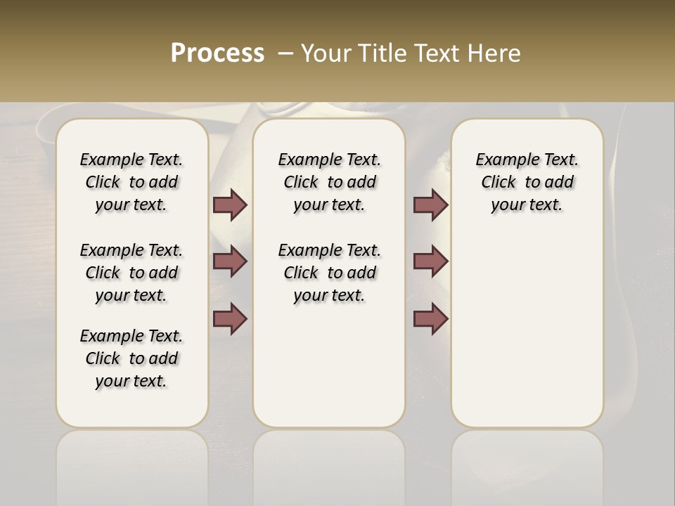 A Pair Of Ballet Shoes Sitting On Top Of A Wooden Floor PowerPoint Template