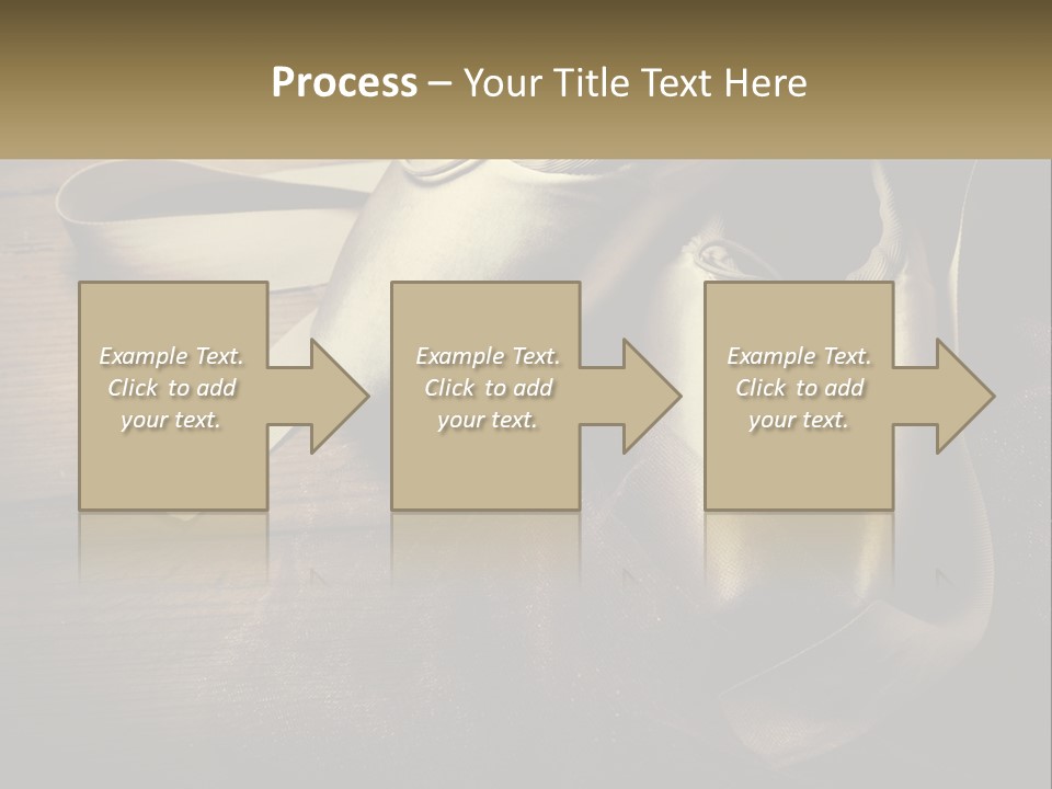 A Pair Of Ballet Shoes Sitting On Top Of A Wooden Floor PowerPoint Template