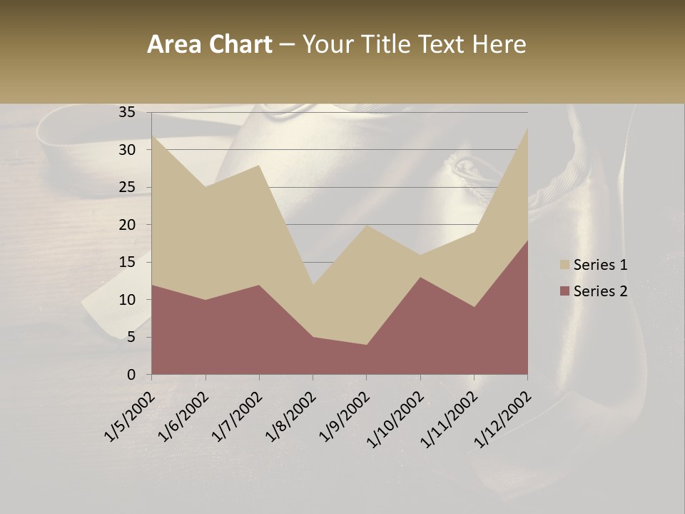 A Pair Of Ballet Shoes Sitting On Top Of A Wooden Floor PowerPoint Template