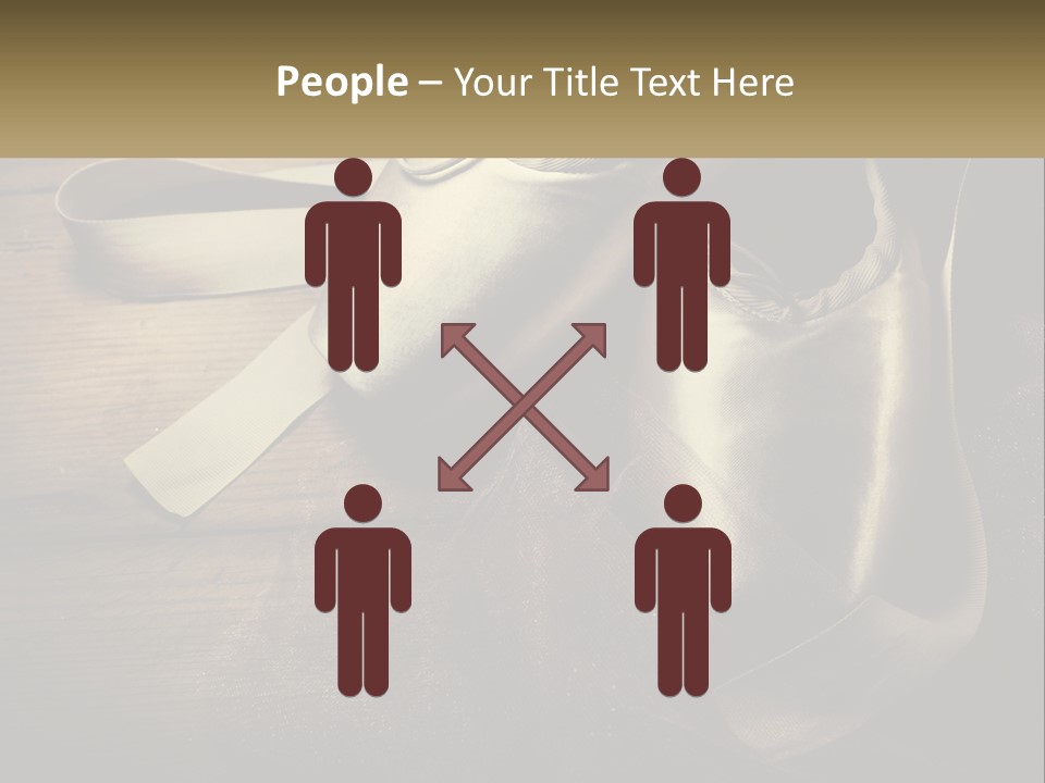 A Pair Of Ballet Shoes Sitting On Top Of A Wooden Floor PowerPoint Template