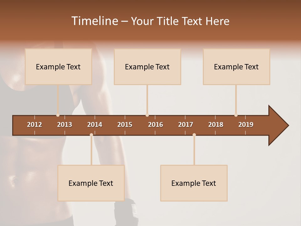 A Woman In A Sports Bra Top Is Holding Her Hands On Her Hip PowerPoint Template