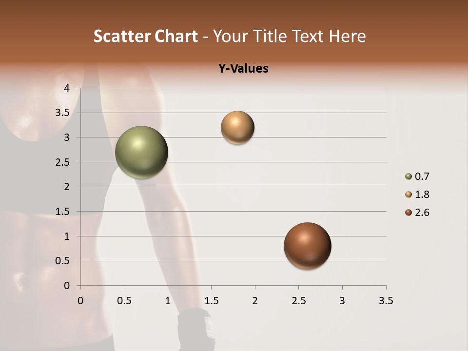 A Woman In A Sports Bra Top Is Holding Her Hands On Her Hip PowerPoint Template