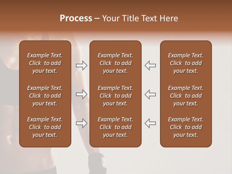 A Woman In A Sports Bra Top Is Holding Her Hands On Her Hip PowerPoint Template