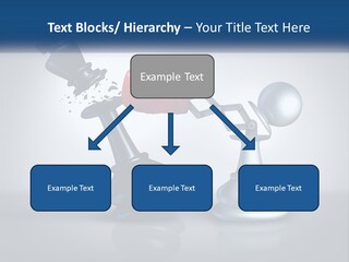 A Chess Piece With A Red Heart On Top Of It PowerPoint Template