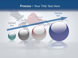 A Chess Piece With A Red Heart On Top Of It PowerPoint Template