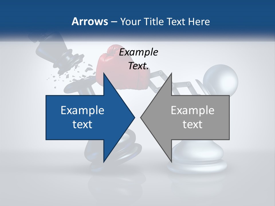 A Chess Piece With A Red Heart On Top Of It PowerPoint Template