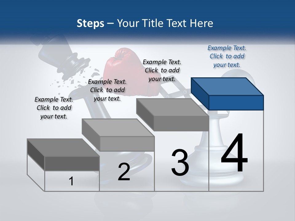 A Chess Piece With A Red Heart On Top Of It PowerPoint Template