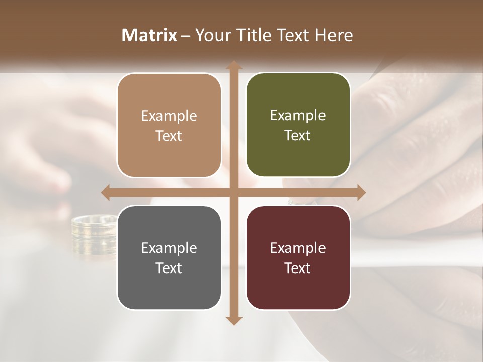 A Person Writing On A Piece Of Paper With A Pen PowerPoint Template