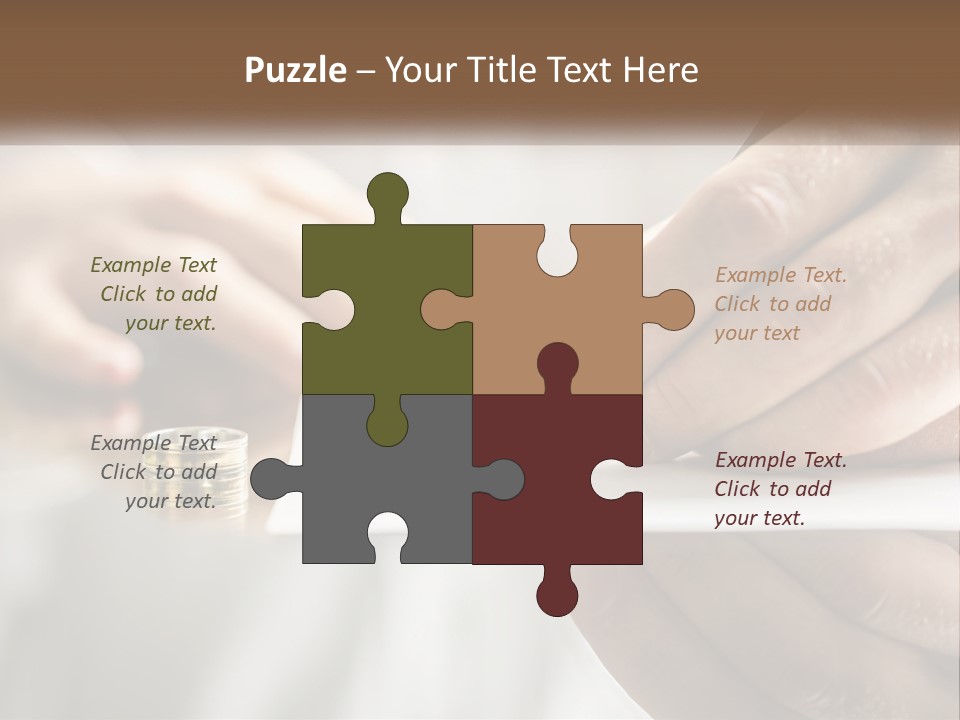 A Person Writing On A Piece Of Paper With A Pen PowerPoint Template