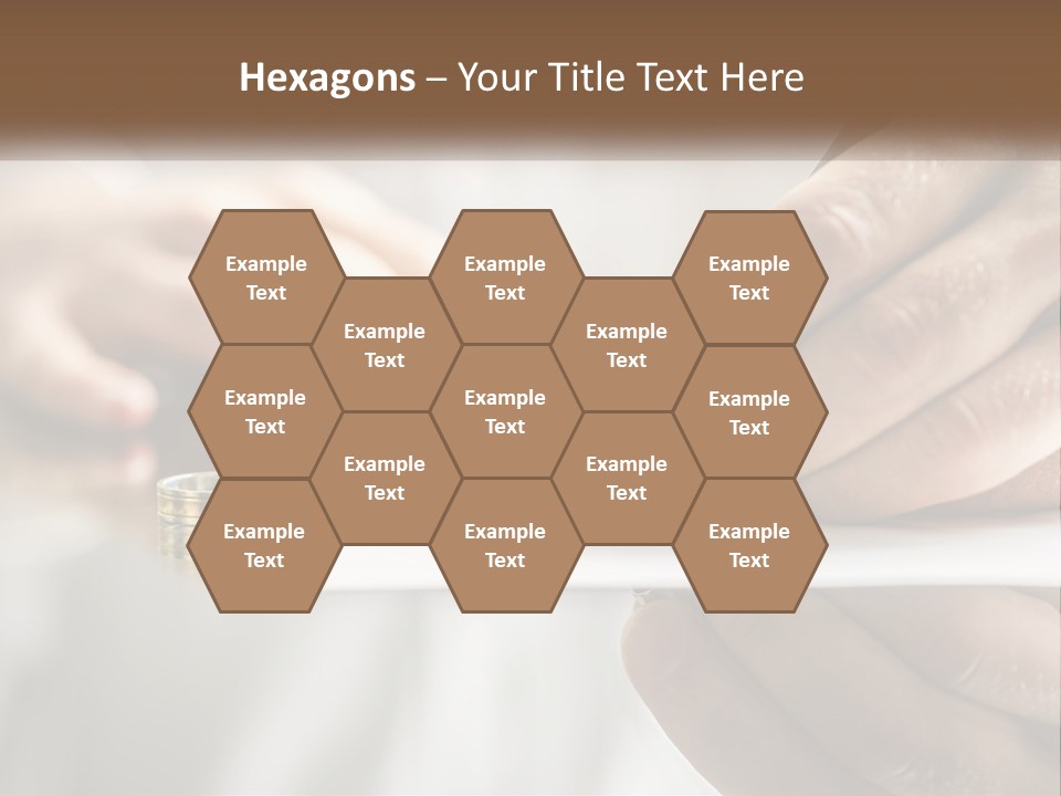 A Person Writing On A Piece Of Paper With A Pen PowerPoint Template