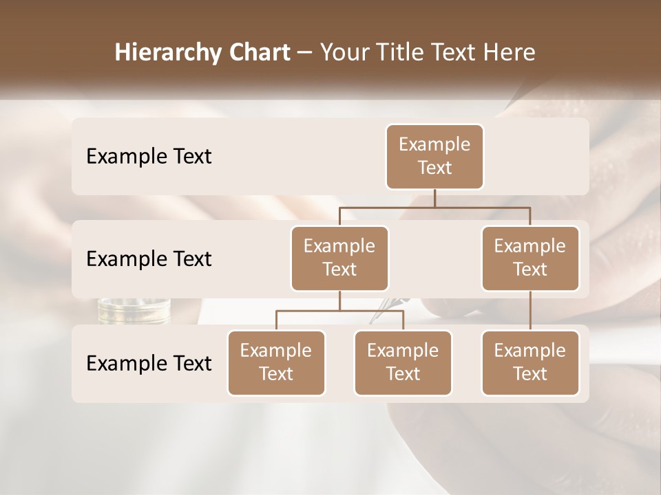 A Person Writing On A Piece Of Paper With A Pen PowerPoint Template