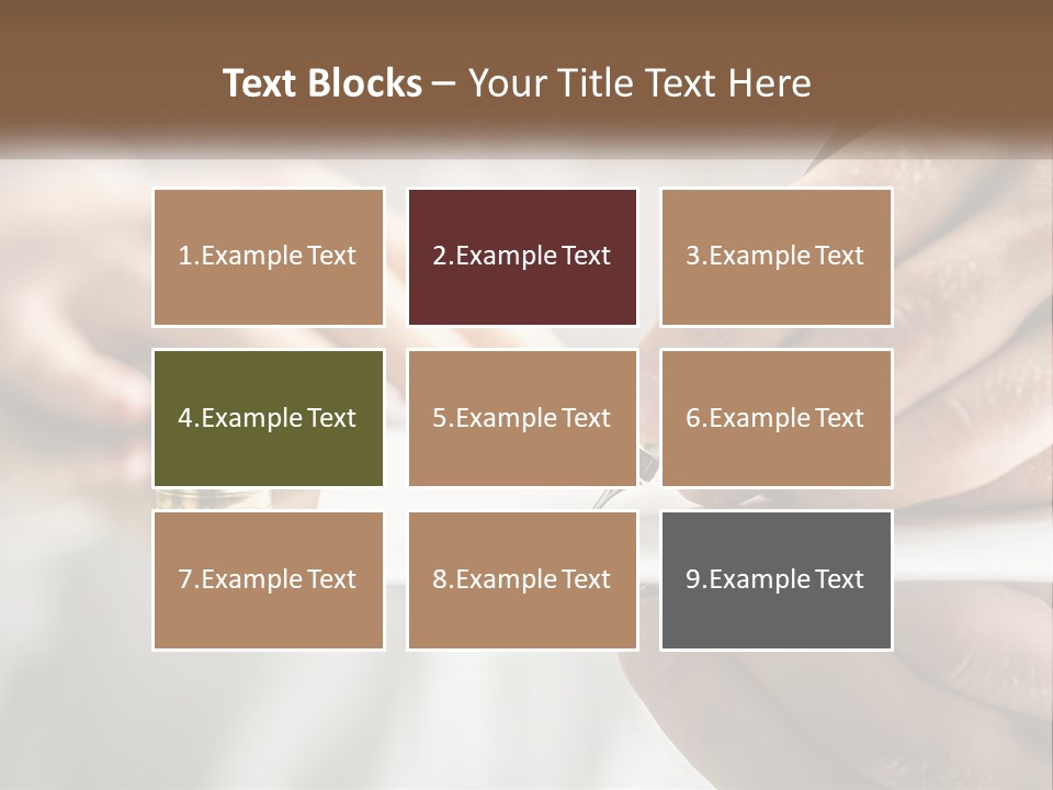 A Person Writing On A Piece Of Paper With A Pen PowerPoint Template