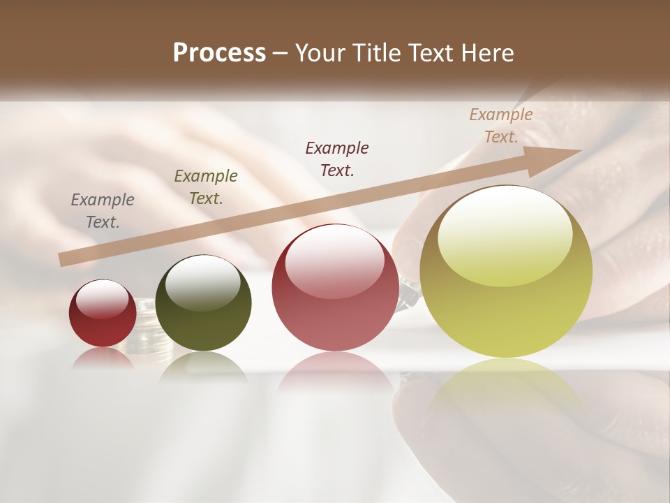 A Person Writing On A Piece Of Paper With A Pen PowerPoint Template