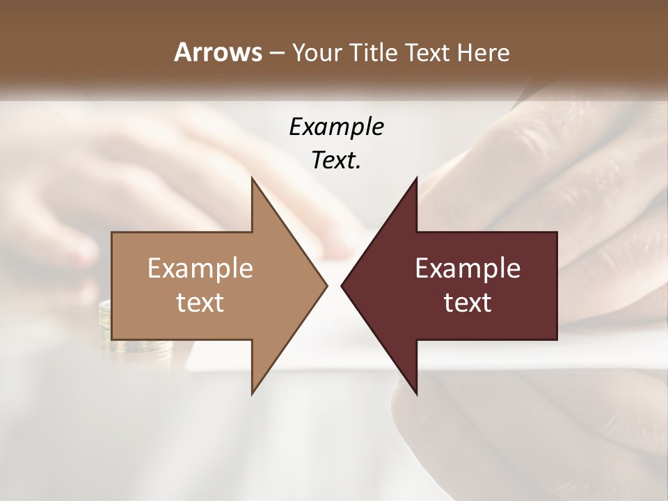 A Person Writing On A Piece Of Paper With A Pen PowerPoint Template