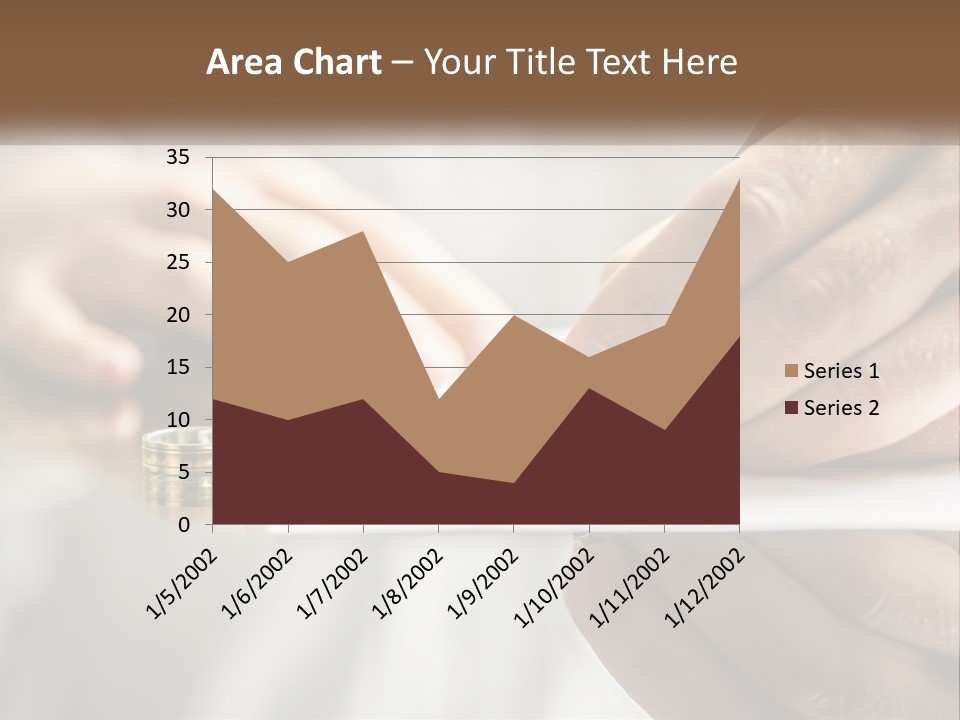 A Person Writing On A Piece Of Paper With A Pen PowerPoint Template
