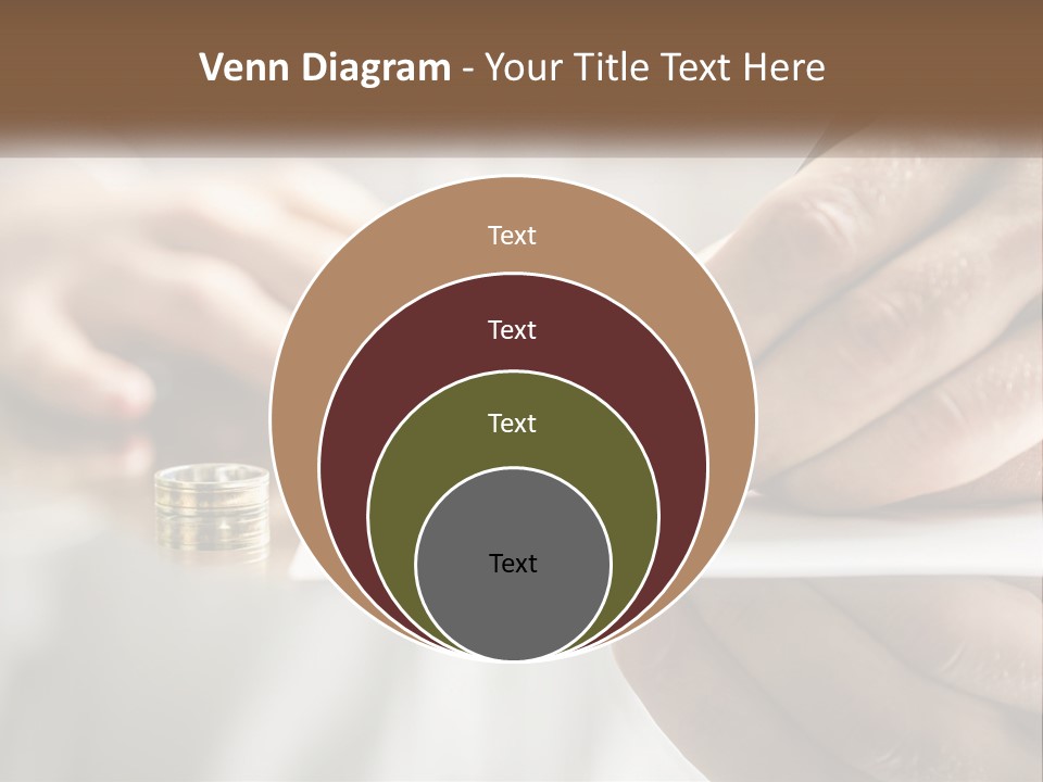A Person Writing On A Piece Of Paper With A Pen PowerPoint Template