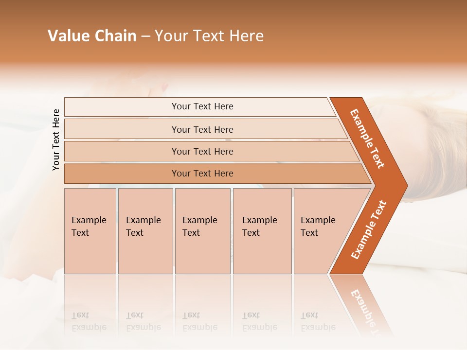 A Beautiful Blonde Woman Laying In Bed With Her Eyes Closed PowerPoint Template