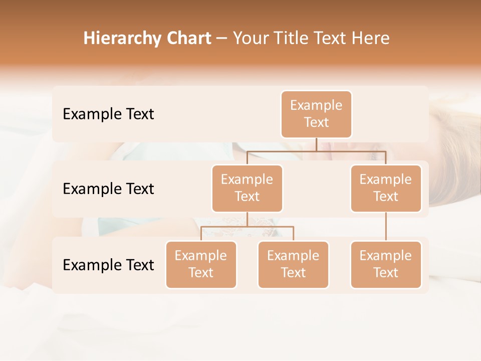 A Beautiful Blonde Woman Laying In Bed With Her Eyes Closed PowerPoint Template