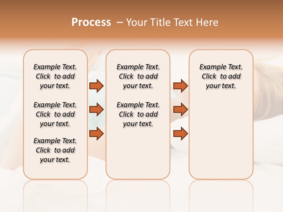 A Beautiful Blonde Woman Laying In Bed With Her Eyes Closed PowerPoint Template