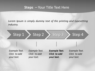 A Woman With Long Hair And Black Makeup PowerPoint Template