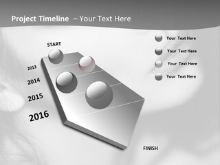 A Woman With Long Hair And Black Makeup PowerPoint Template